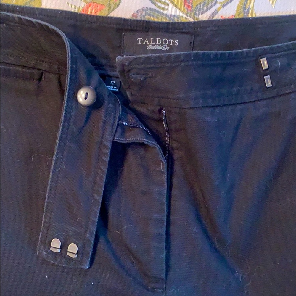 Talbots Black Crops - Picture 3 of 7